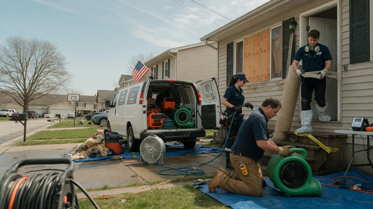 Water Damage Restoration in Sandyville, OH near me